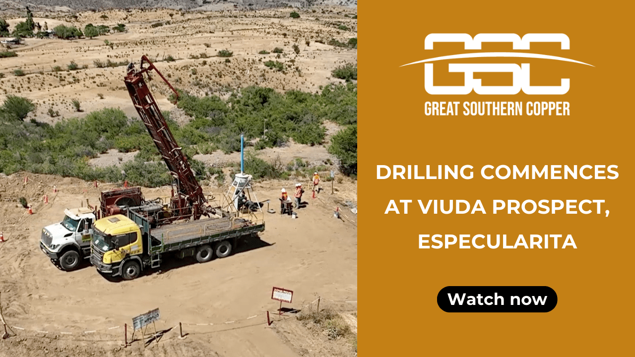 Drilling Commences at Viuda Prospect, Especularita