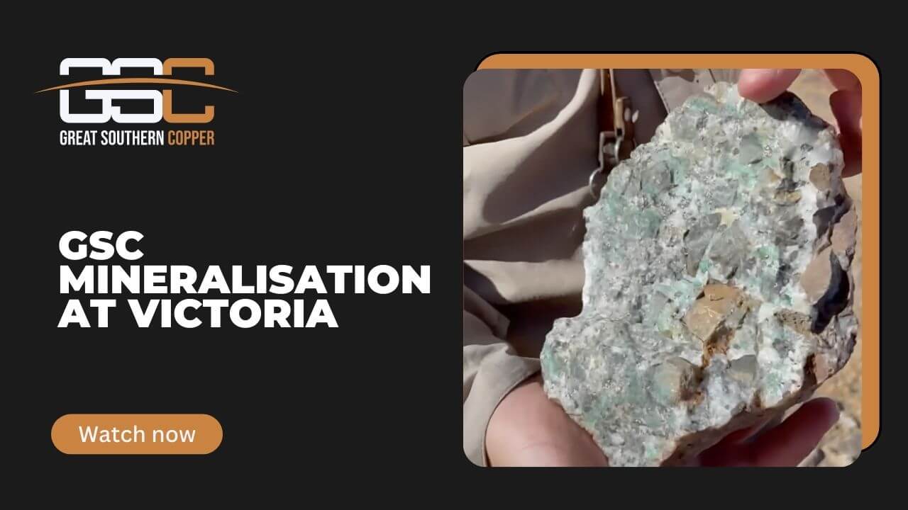 GSC Mineralisation at Victoria 